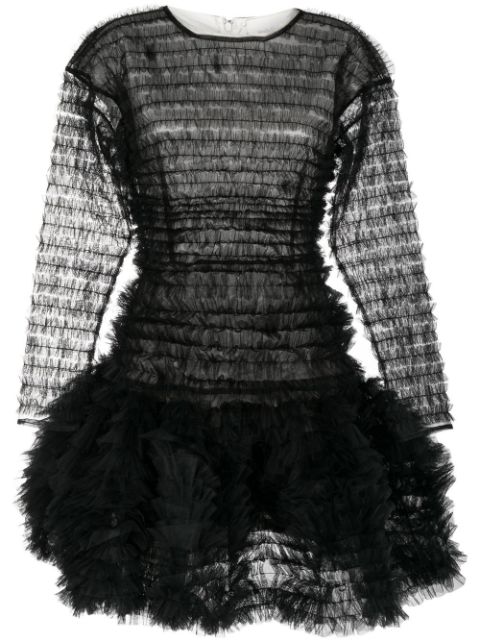 Molly Goddard Bianca ruffled-tulle dress