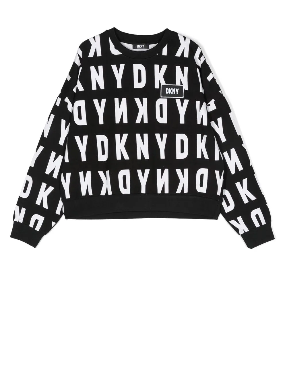 

Dkny Kids TEEN logo-print sweatshirt - Black