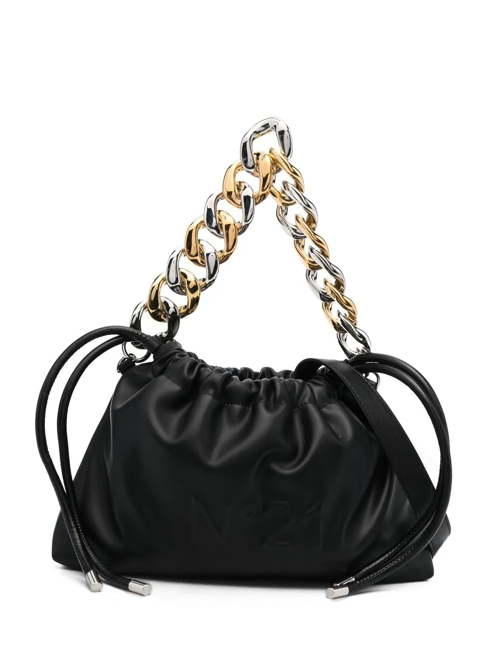 

Nº21 bolsa mini con cadena - Negro