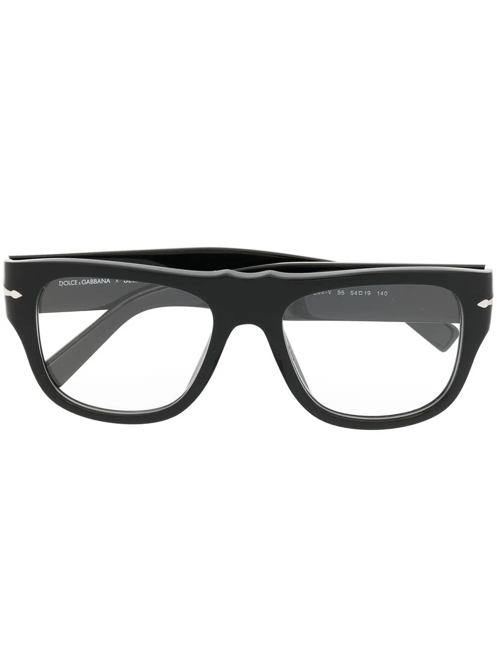 

Dolce & Gabbana Eyewear wayfarer-frame glasses - Black