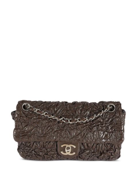 HOT SALE CHANEL 2007 Astrakhan leather shoulder bag Women