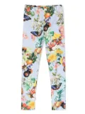 Molo tropical fruit-printed leggings - Blue