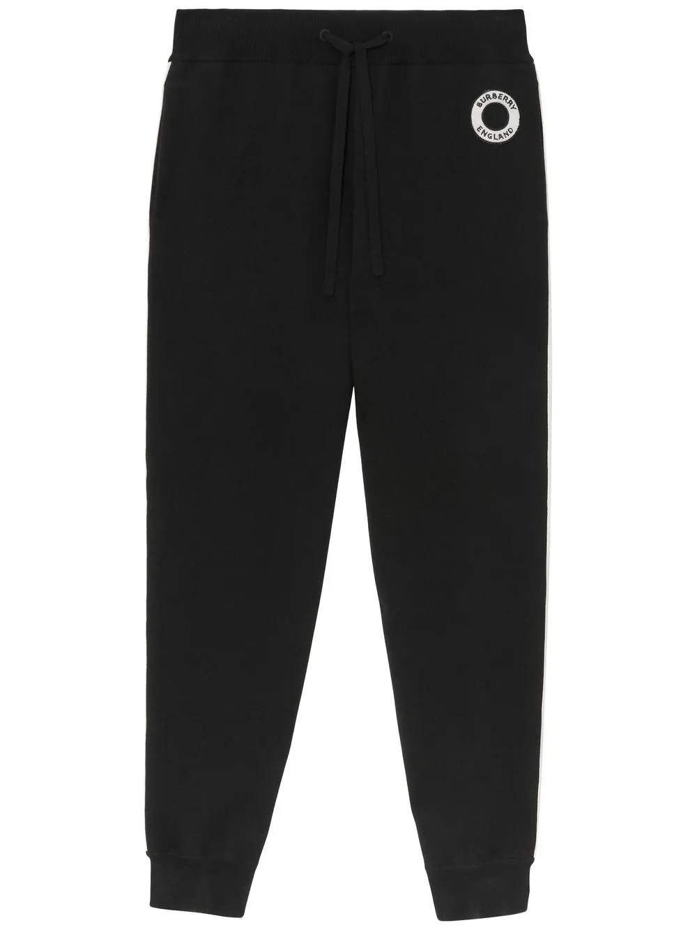 

Burberry Logo Graphic-appliqué track pants - Black