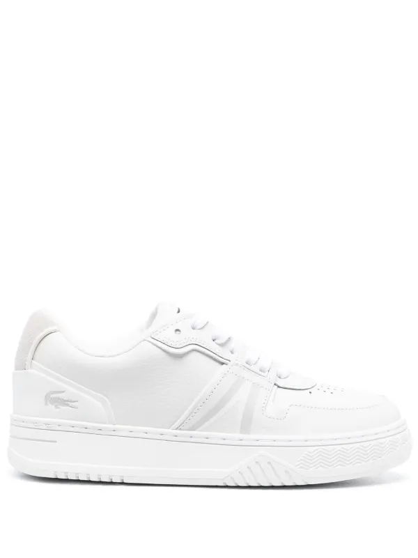 Lacoste logo print lace up Sneakers White FARFETCH AZ