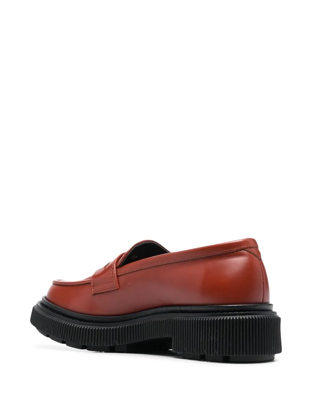 Shop Adieu Type 159 Leather Loafers In Brown