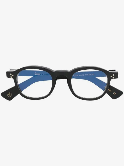 Lesca Iota round-frame glasses