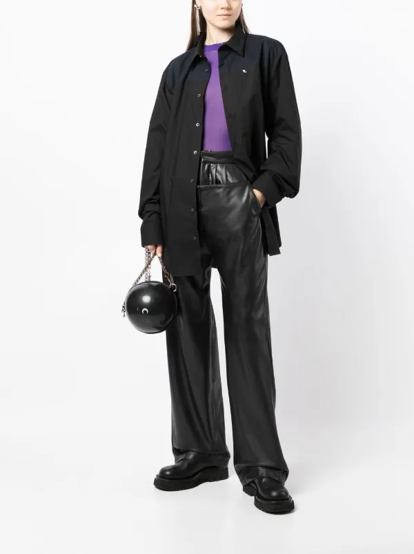 Raf Simons エンブロイダリー シャツ | ブラック | FARFETCH JP