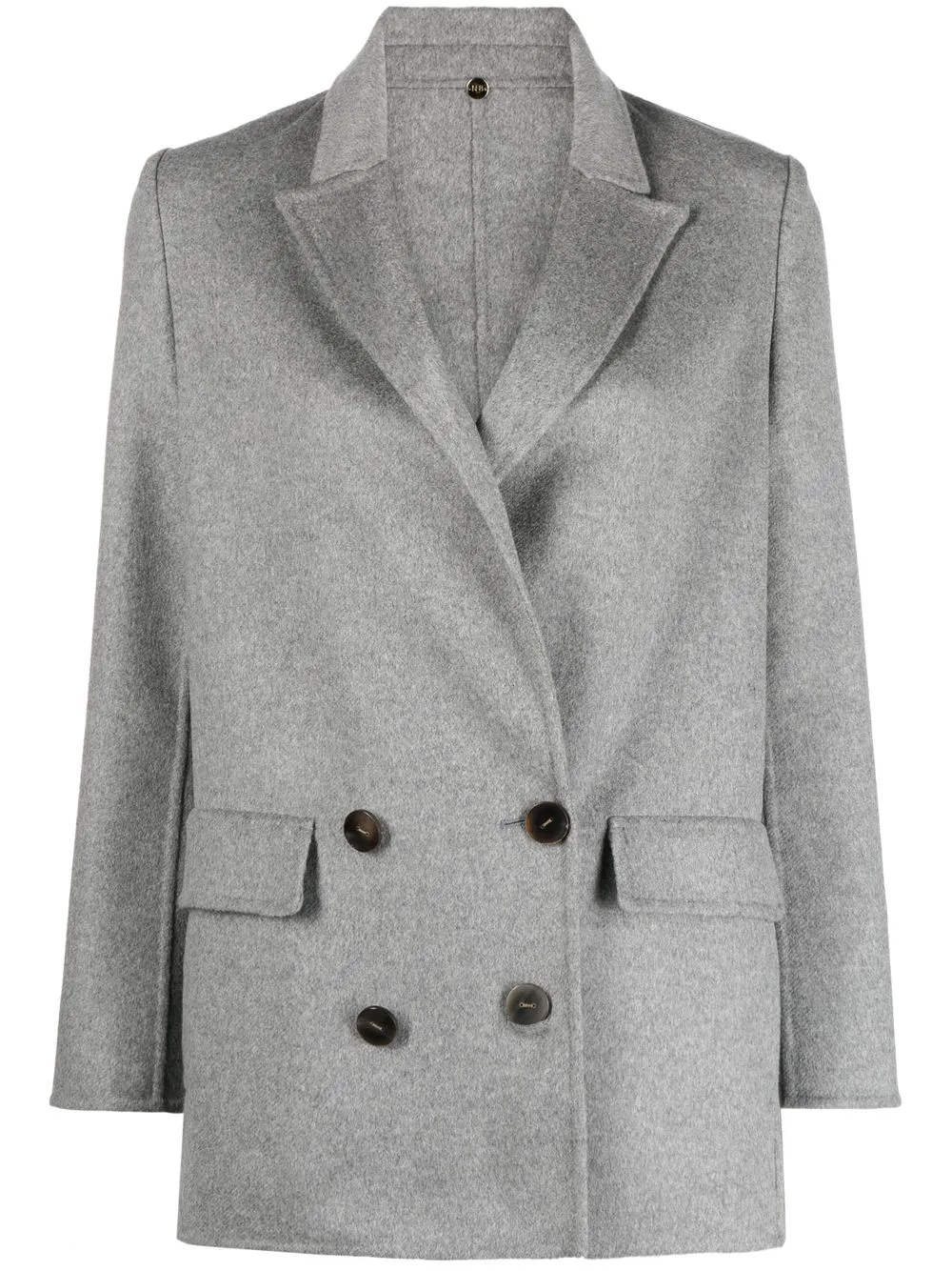 

Numerootto double-breasted cashmere blazer - Grey