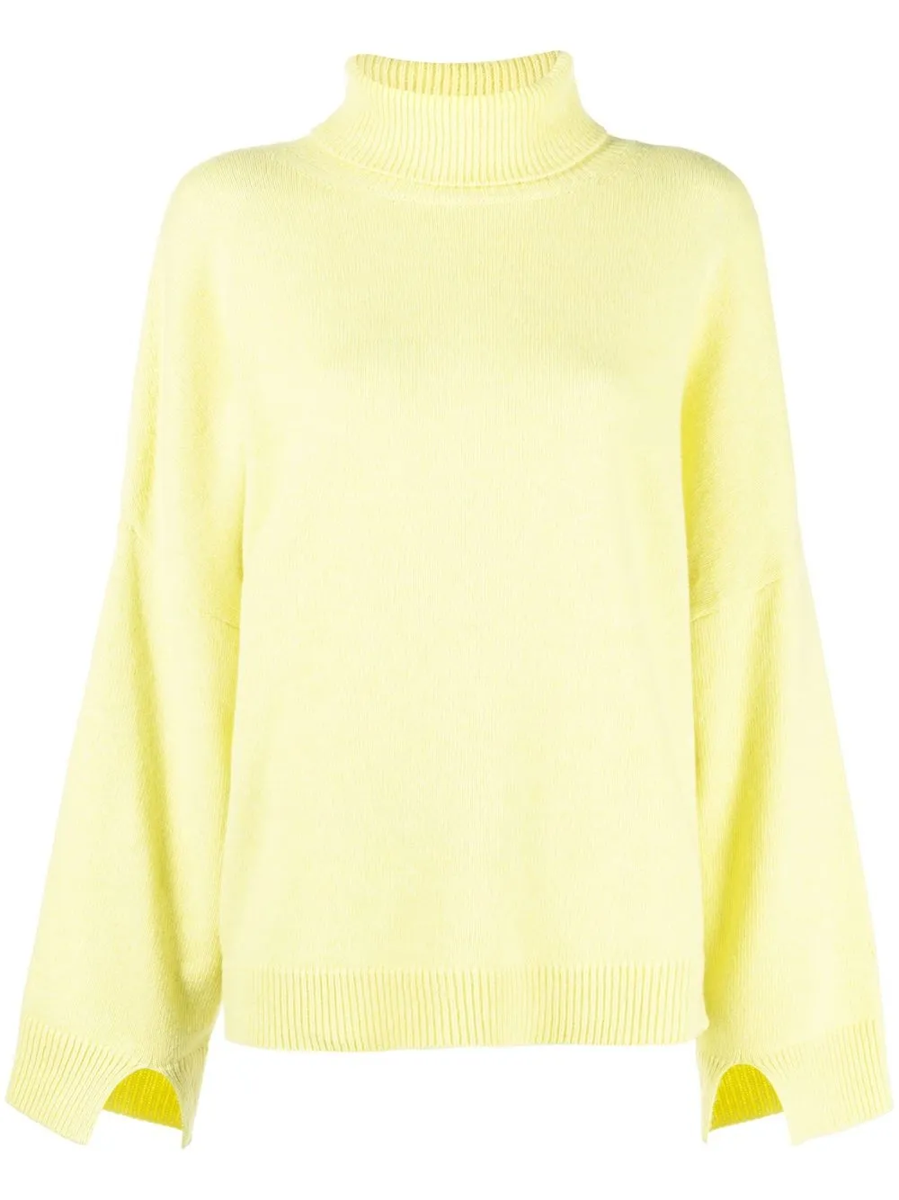 

Semicouture suéter oversize con cuello vuelto - Amarillo