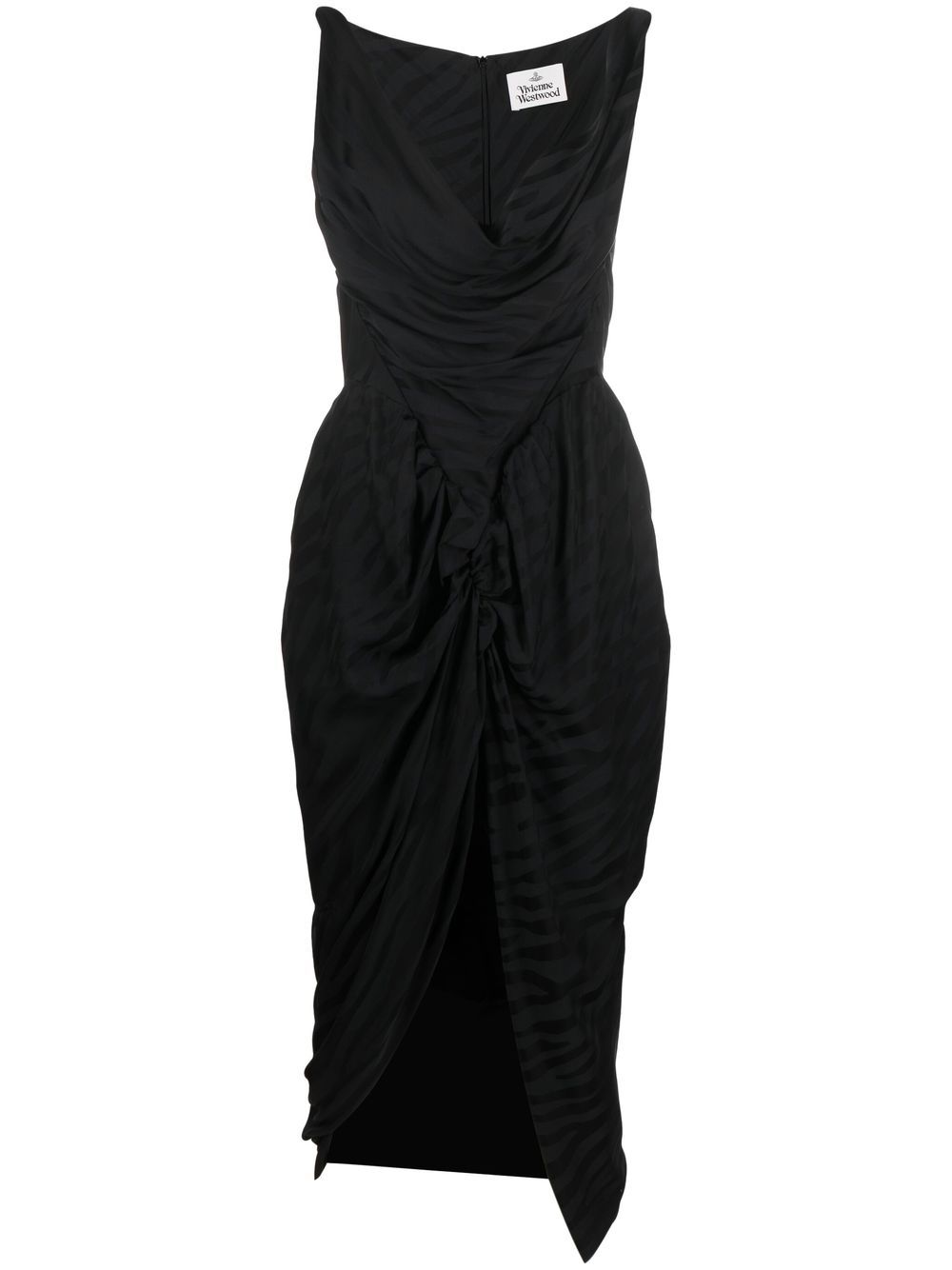 Image 1 of Vivienne Westwood Panther sleeveless midi dress
