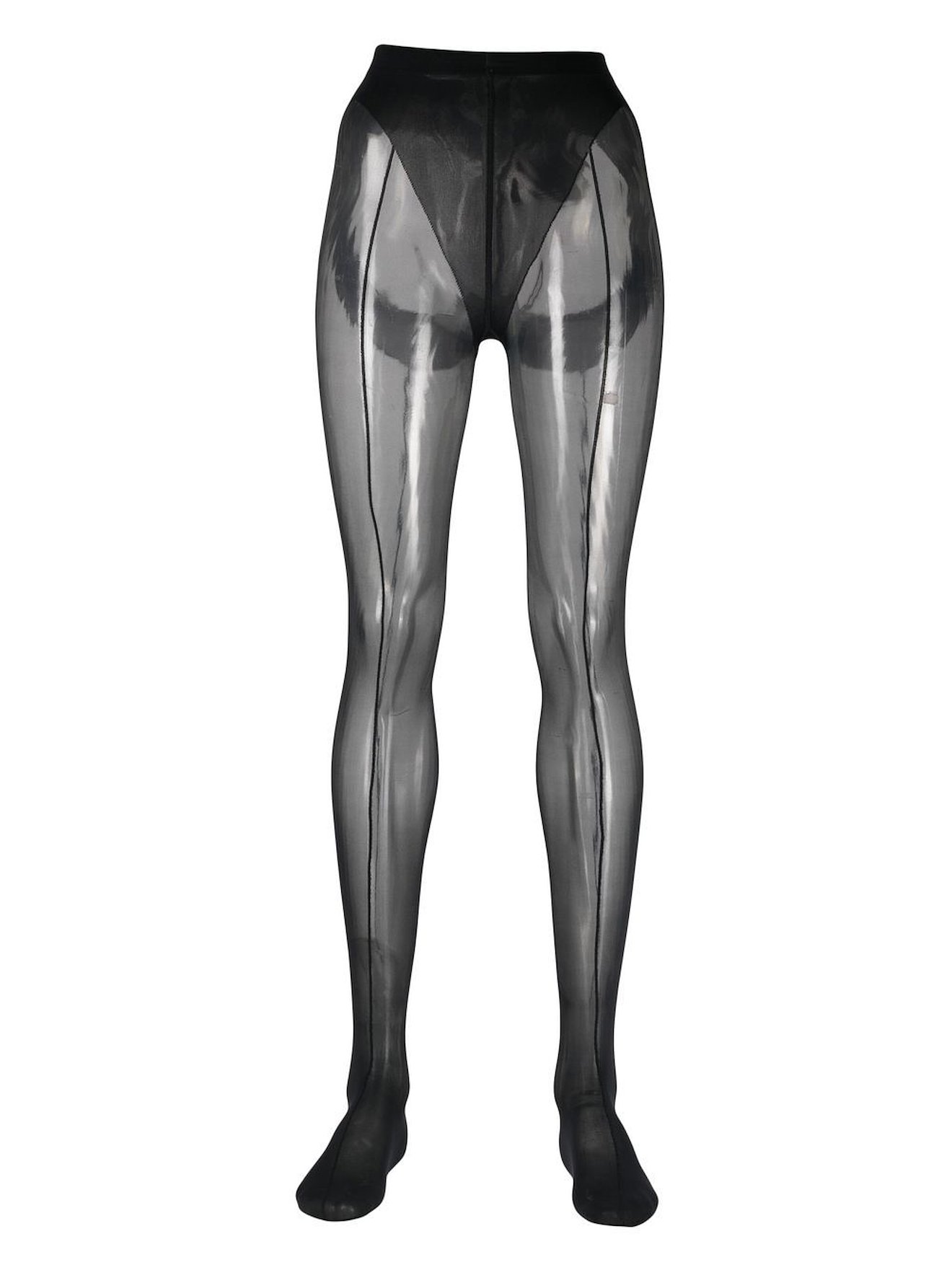 Wolford Mugler A sculpting tights black MODES
