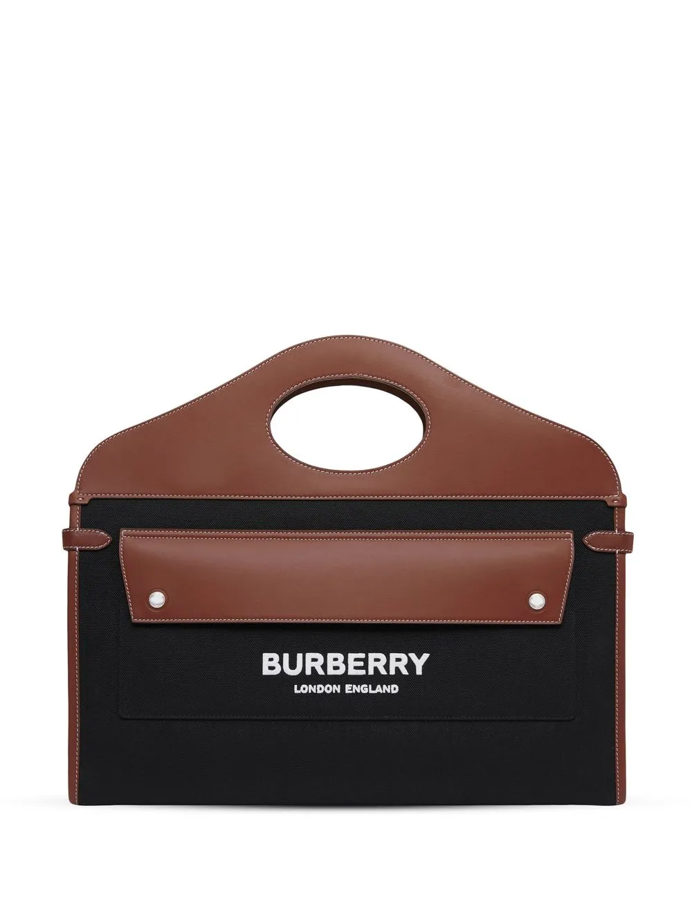 

Burberry TB monogram blanket holder - Black