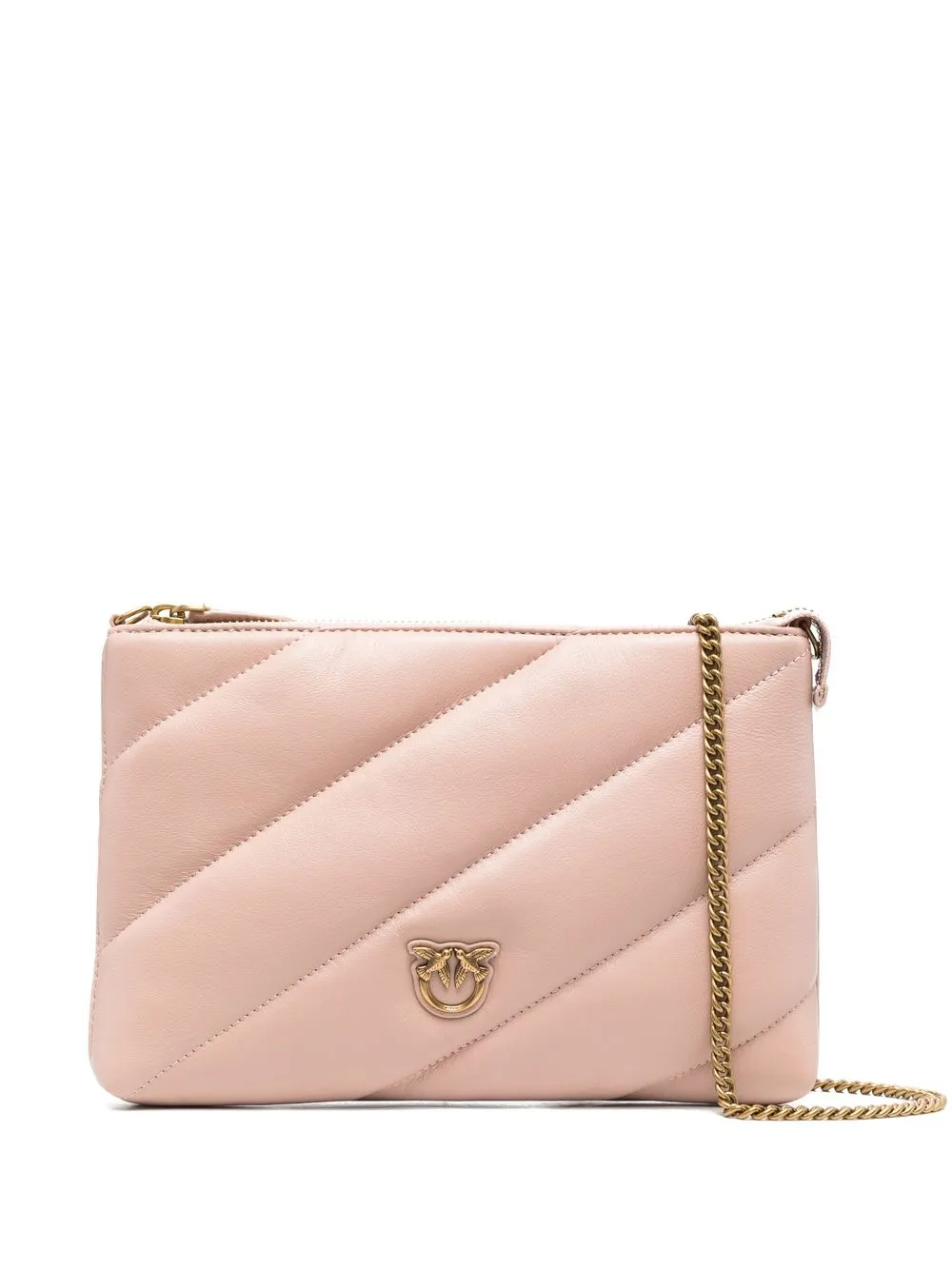 

PINKO bolsa de mano con detalle de matelassé - Rosado