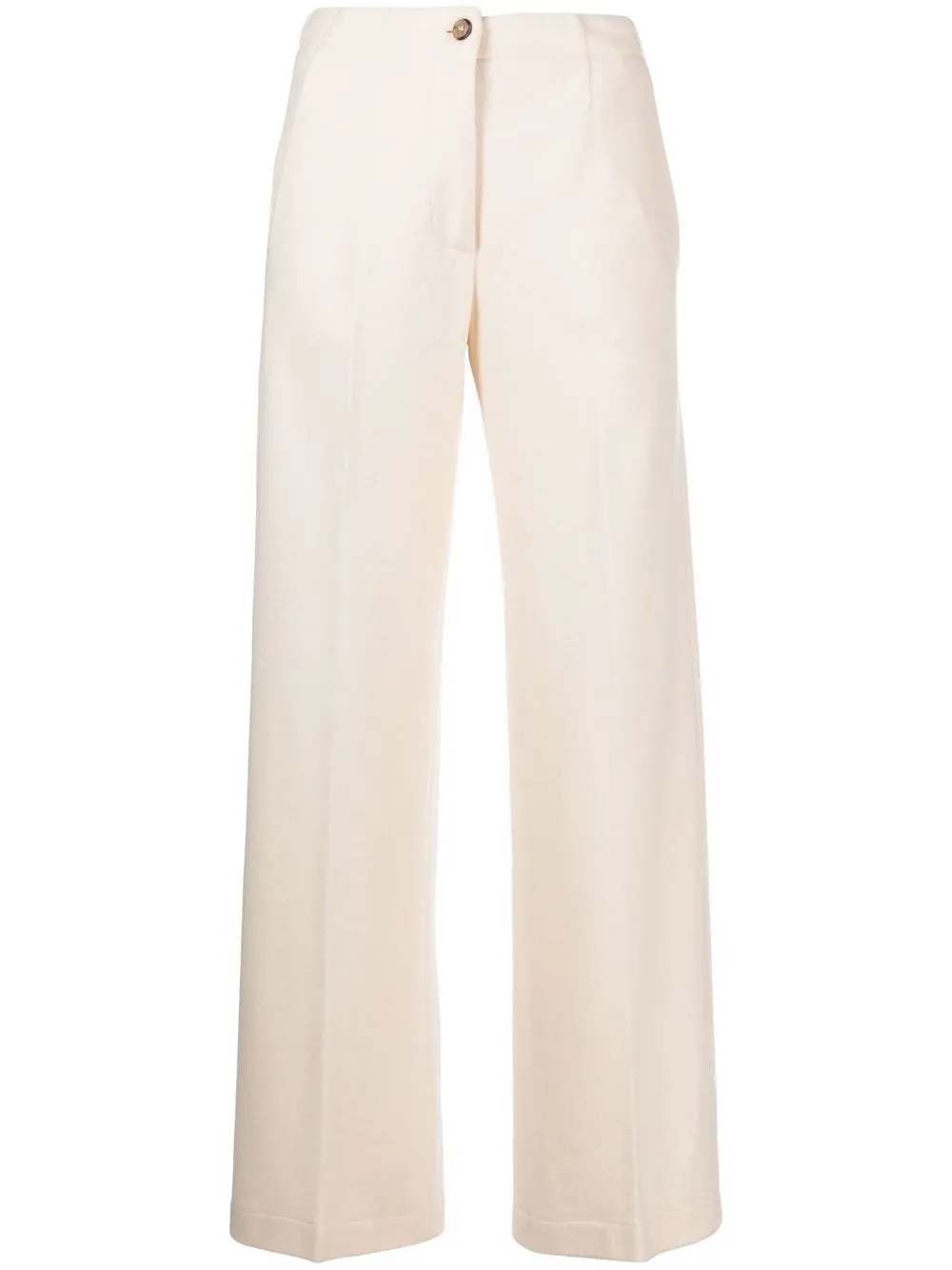 

Seventy high-waist wide-leg trousers - Neutrals