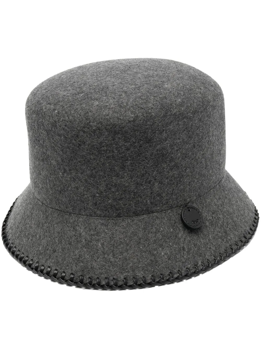 

catarzi gorro de pescador con ribete sobrehilado - Gris