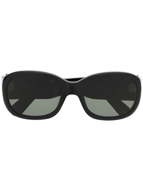 Lesca Yves 21 rectangle-frame sunglasses