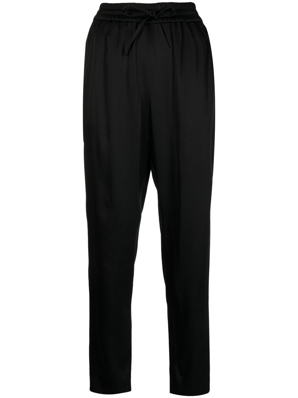 

ASPESI pantalones tapered con cordones en la pretina - Negro