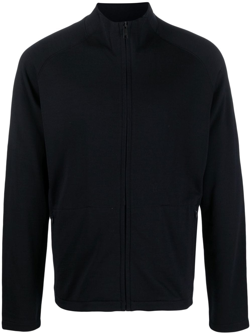 Zegna zipped wool jumper - Blue