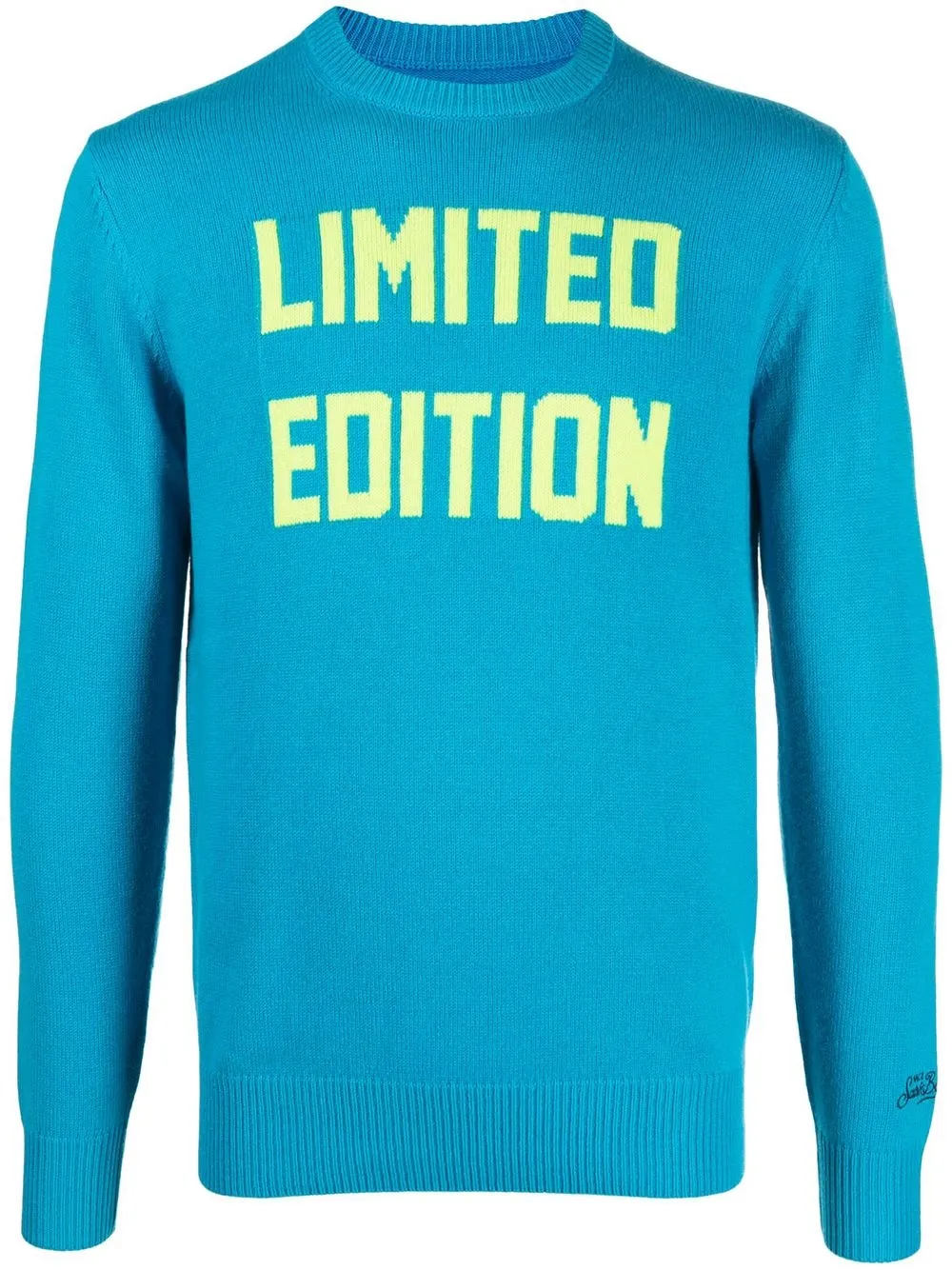 

MC2 Saint Barth Limited Edition fine-knit jumper - Blue