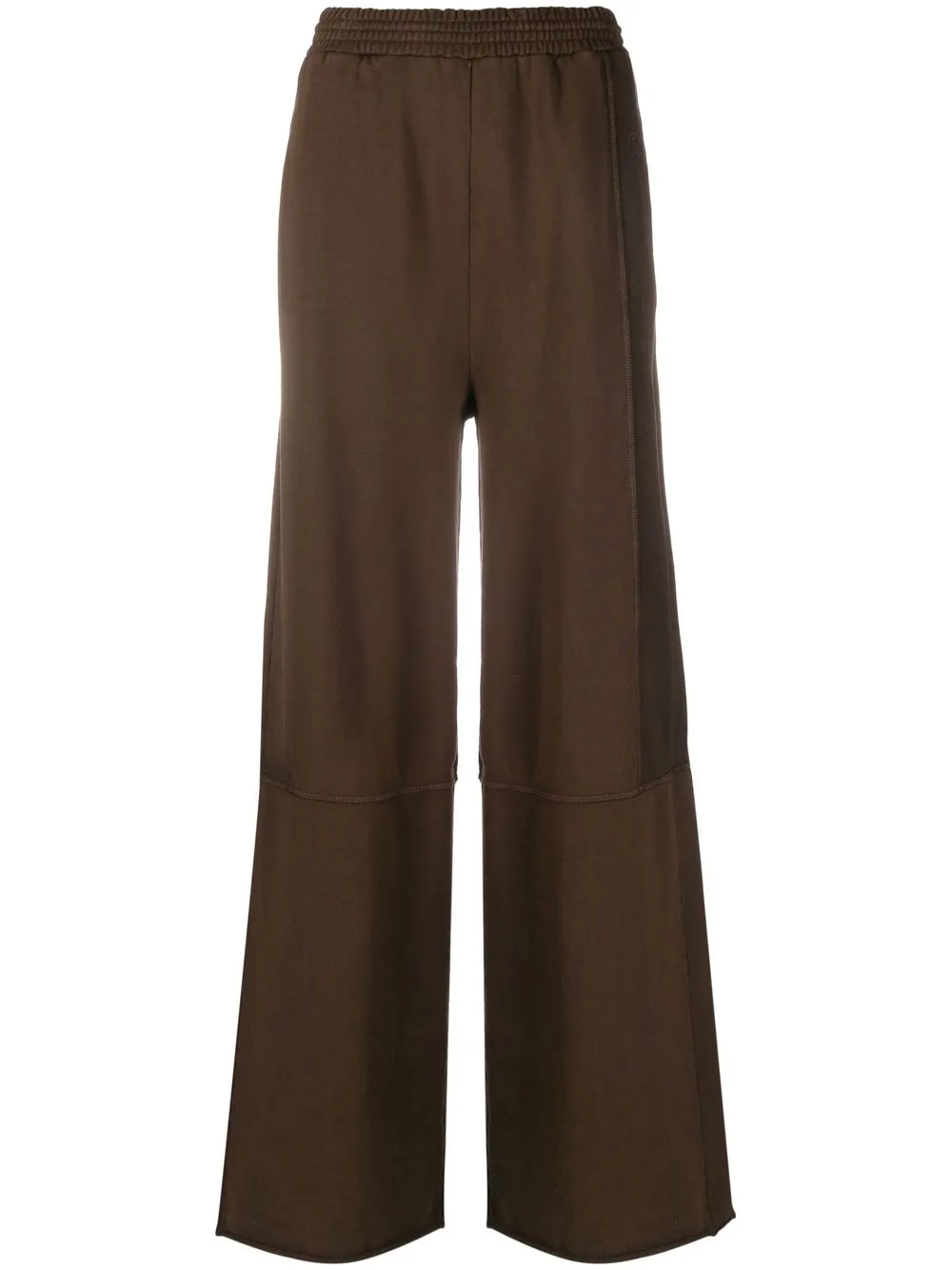 

MM6 Maison Margiela high-waist wide-leg trousers - Brown