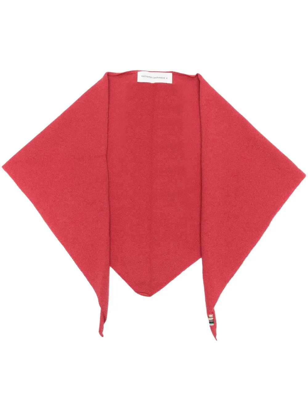 

extreme cashmere bufanda tejida - Rojo