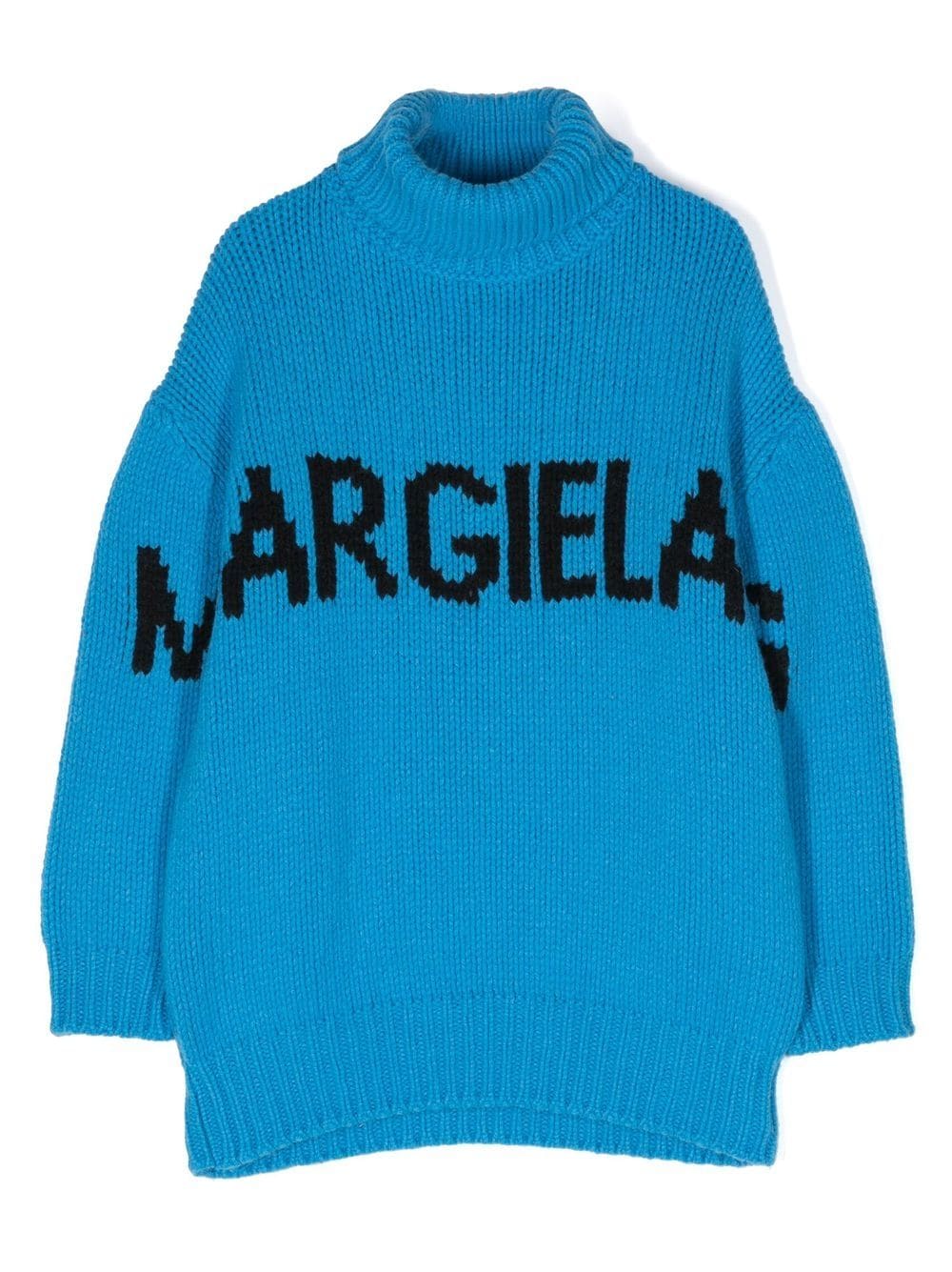 Mm6 Maison Margiela Intarsia-knit Roll-neck Jumper