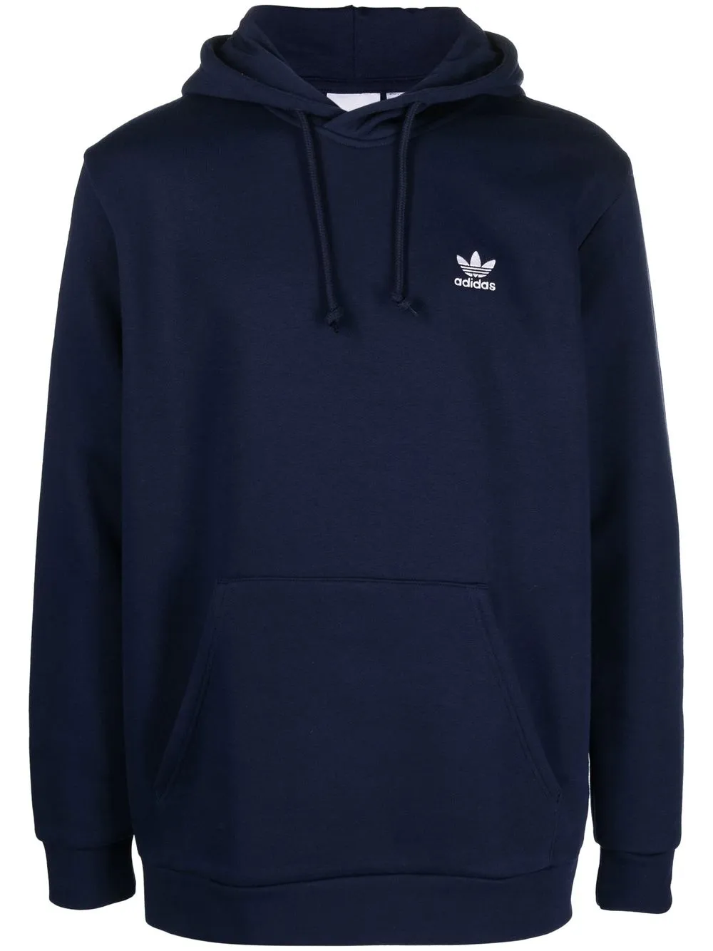 

adidas hoodie con logo estampado - Azul