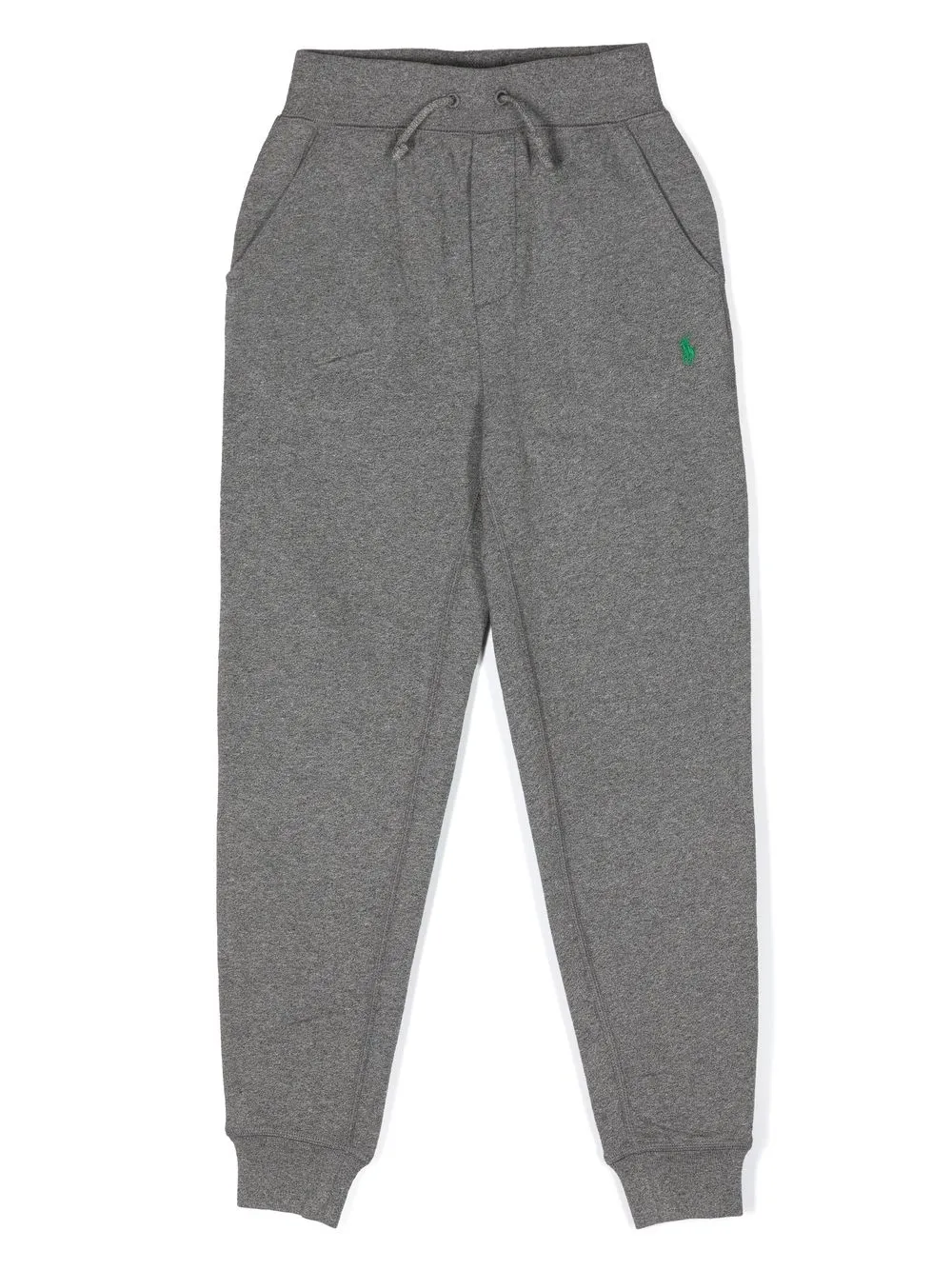

Ralph Lauren Kids pants con logo bordado - Gris
