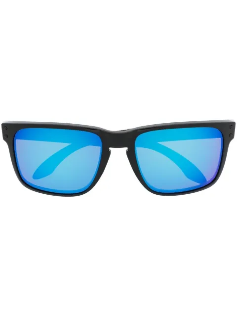Oakley wayfarer-frame mirrored sunglasses