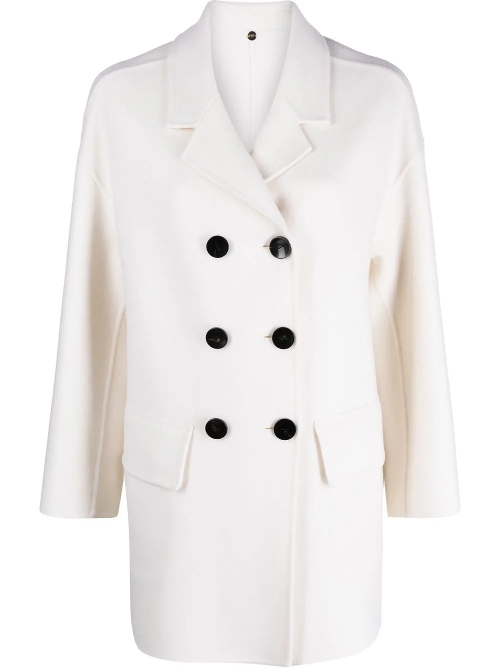 

Numerootto abrigo con doble botonadura - Blanco