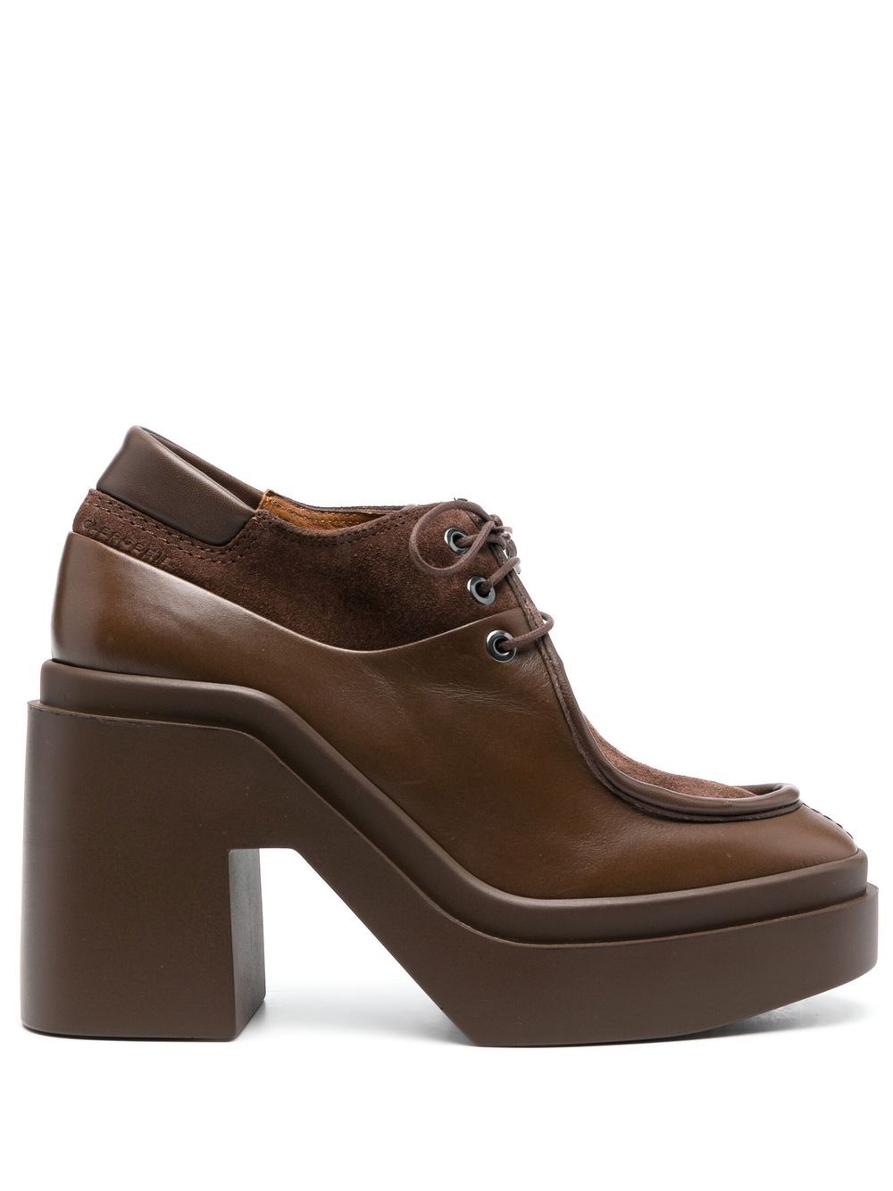 

Clergerie Nello platform Derby shoes - Brown