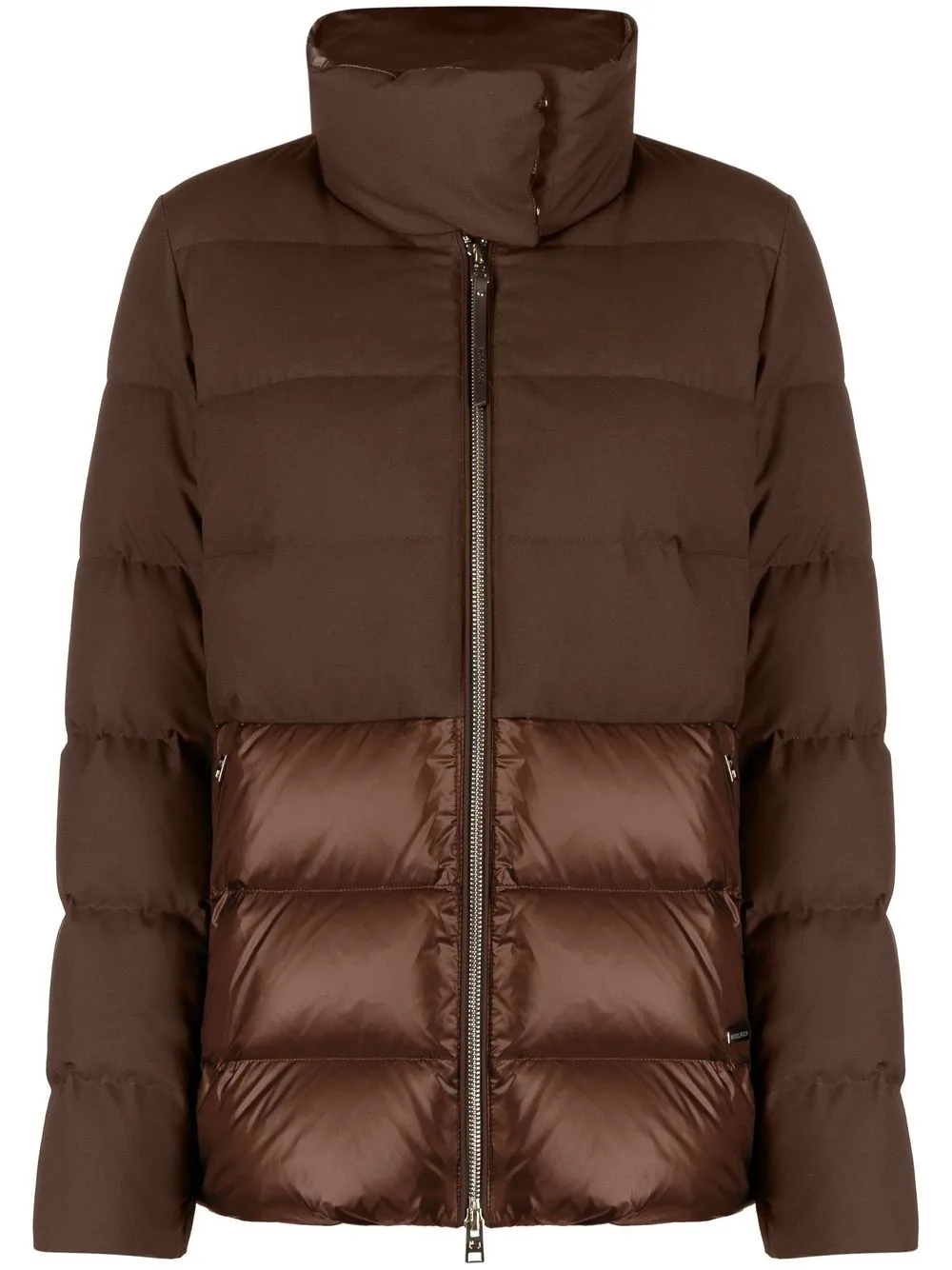 

Woolrich zip-fastening padded jacket - Brown