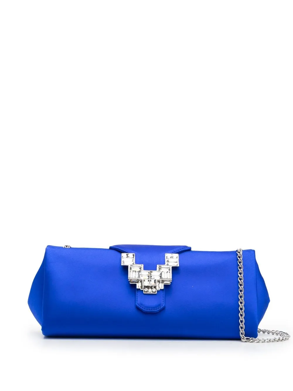 

Rodo crystal-embellished shoulder bag - Blue