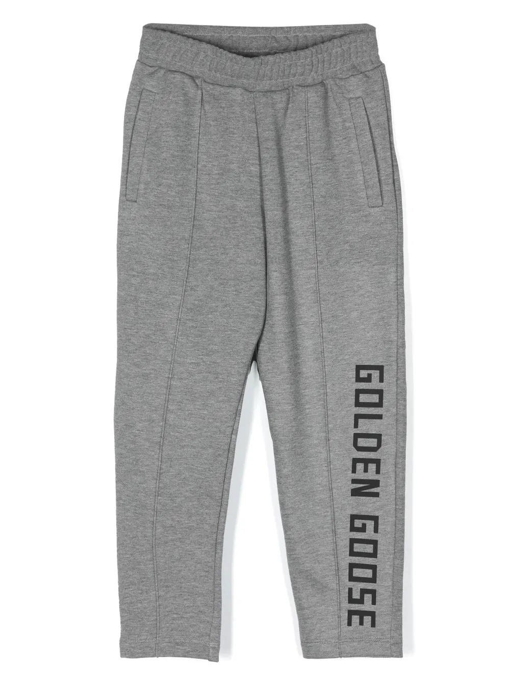 

Golden Goose Kids logo-print track pants - Grey