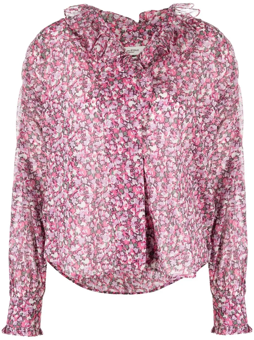 

Isabel Marant Étoile blusa con estampado floral - Rosado