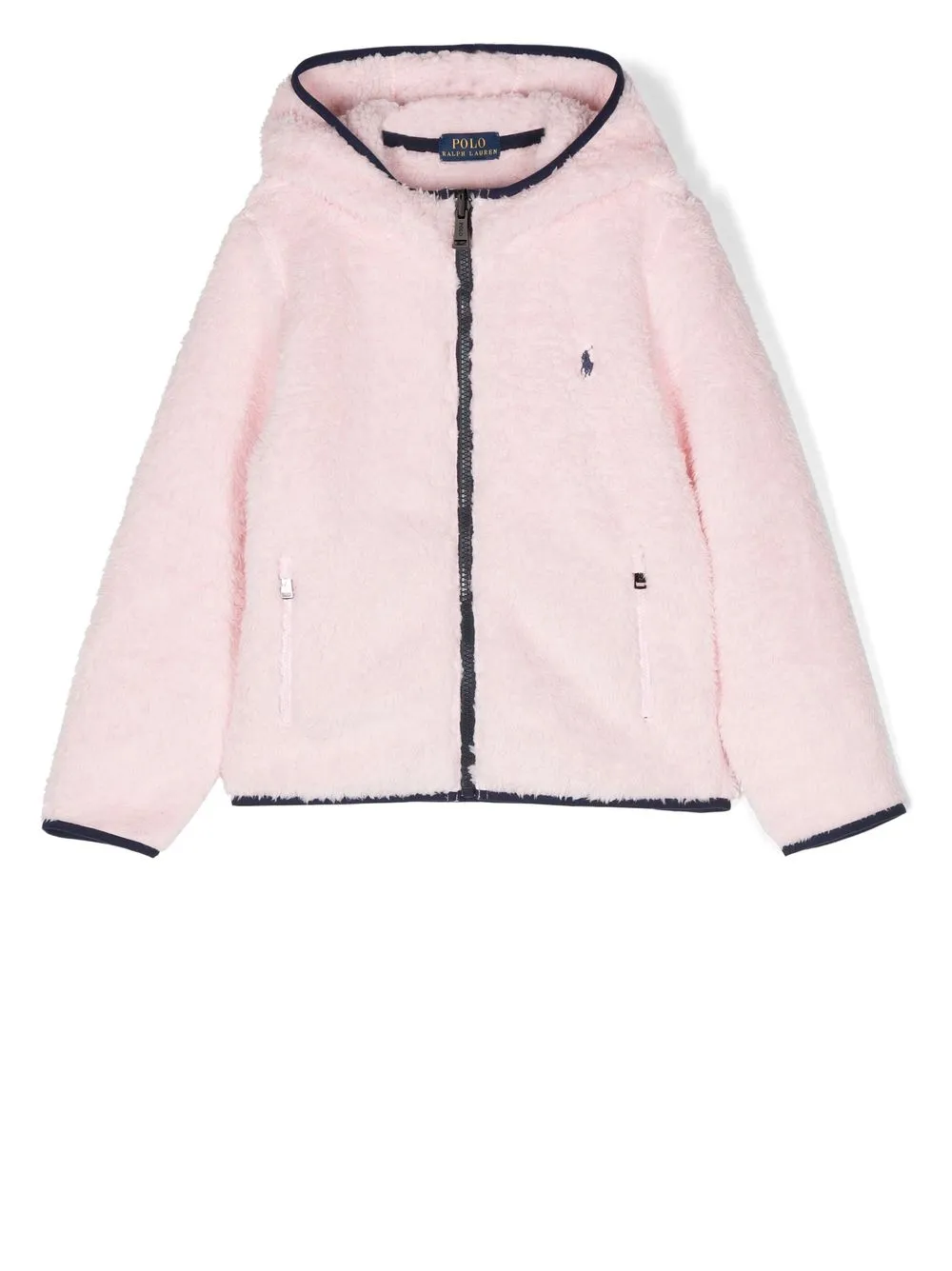

Ralph Lauren Kids fleece zip-up hoodie - Pink