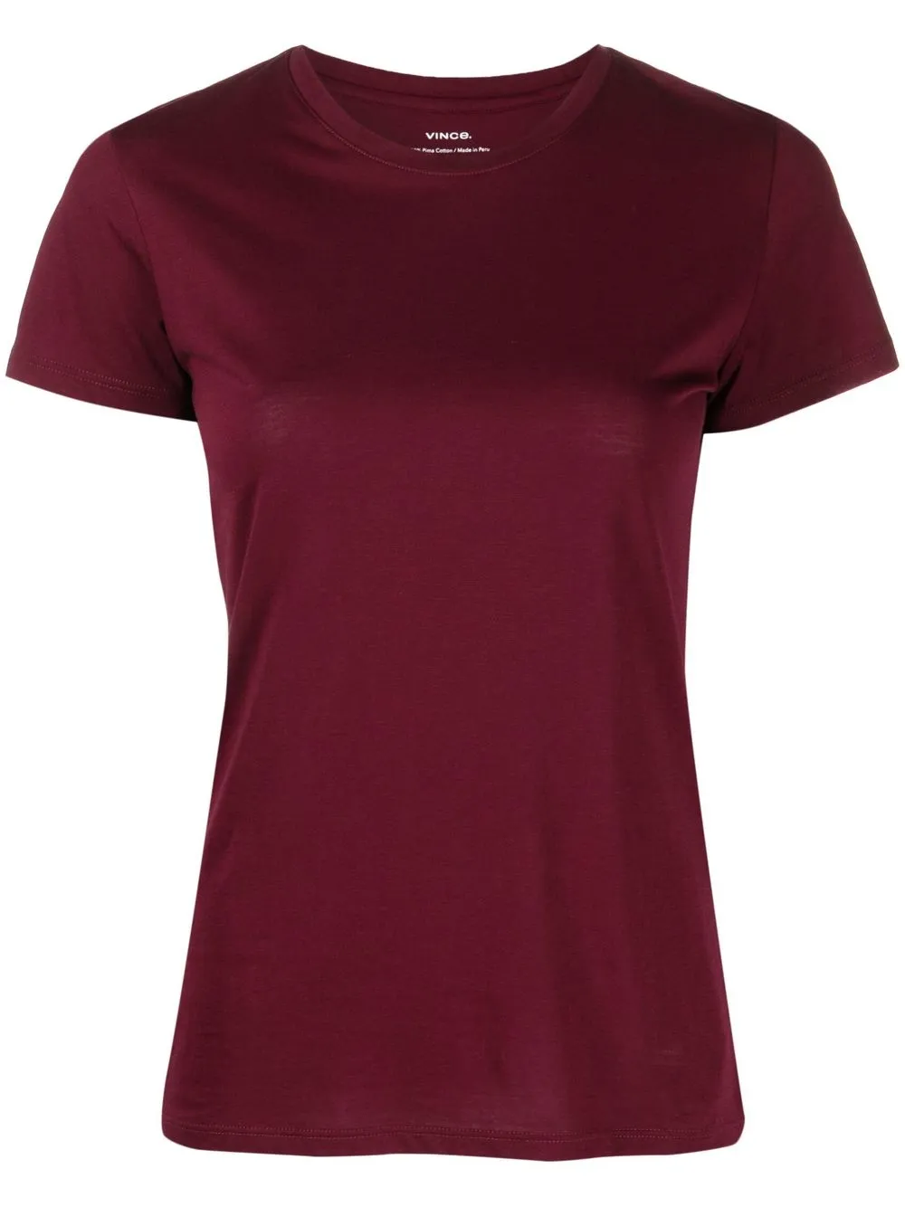 

Vince short-sleeve cotton T-shirt - Red
