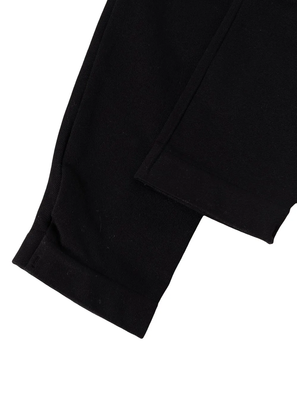 Spanx The Perfect Petite Black Pant Cropped Flare Pants In Black