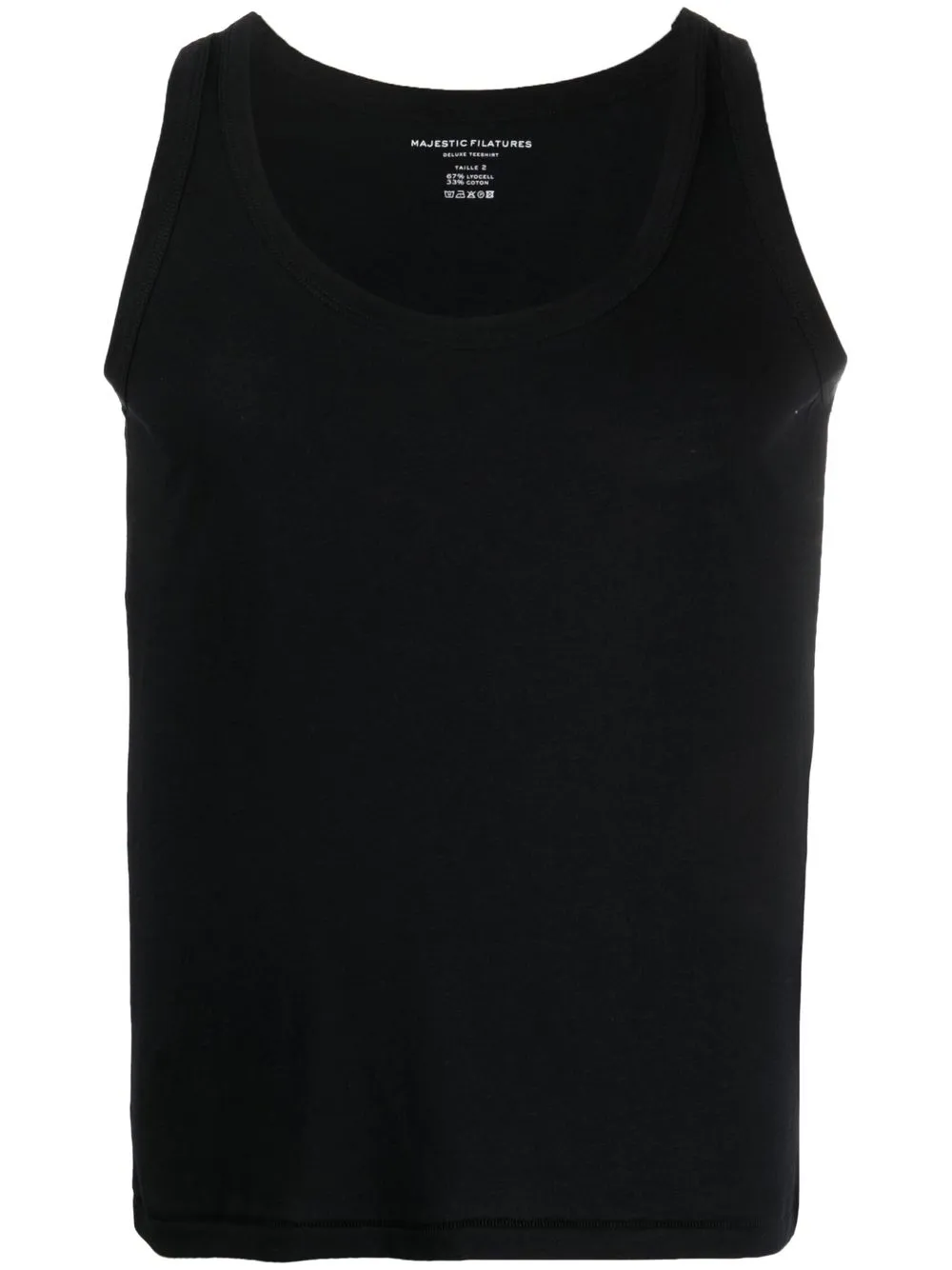 

Majestic Filatures scoop-neck tank top - Negro