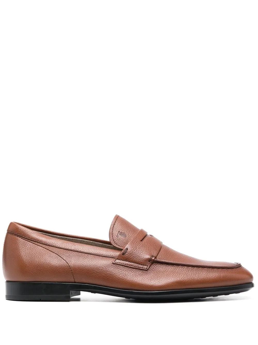 

Tod's leather penny loafers - Brown