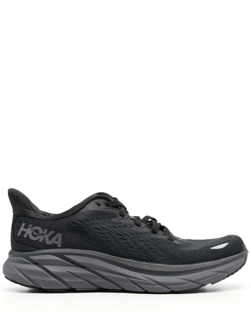

Hoka One One tenis bajos con logo - BBLC - BLACK BLACK