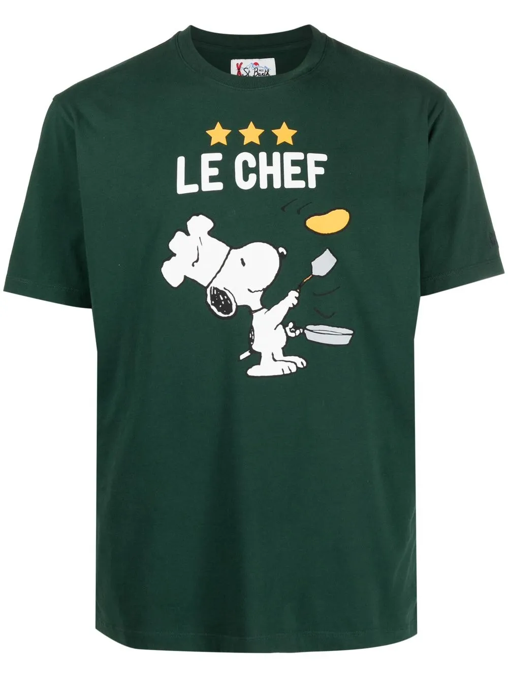 

MC2 Saint Barth playera con estampado gráfico - Verde