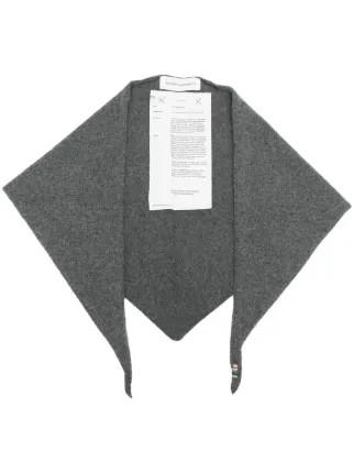 Extreme Cashmere ニットスカーフ | グレー | FARFETCH JP