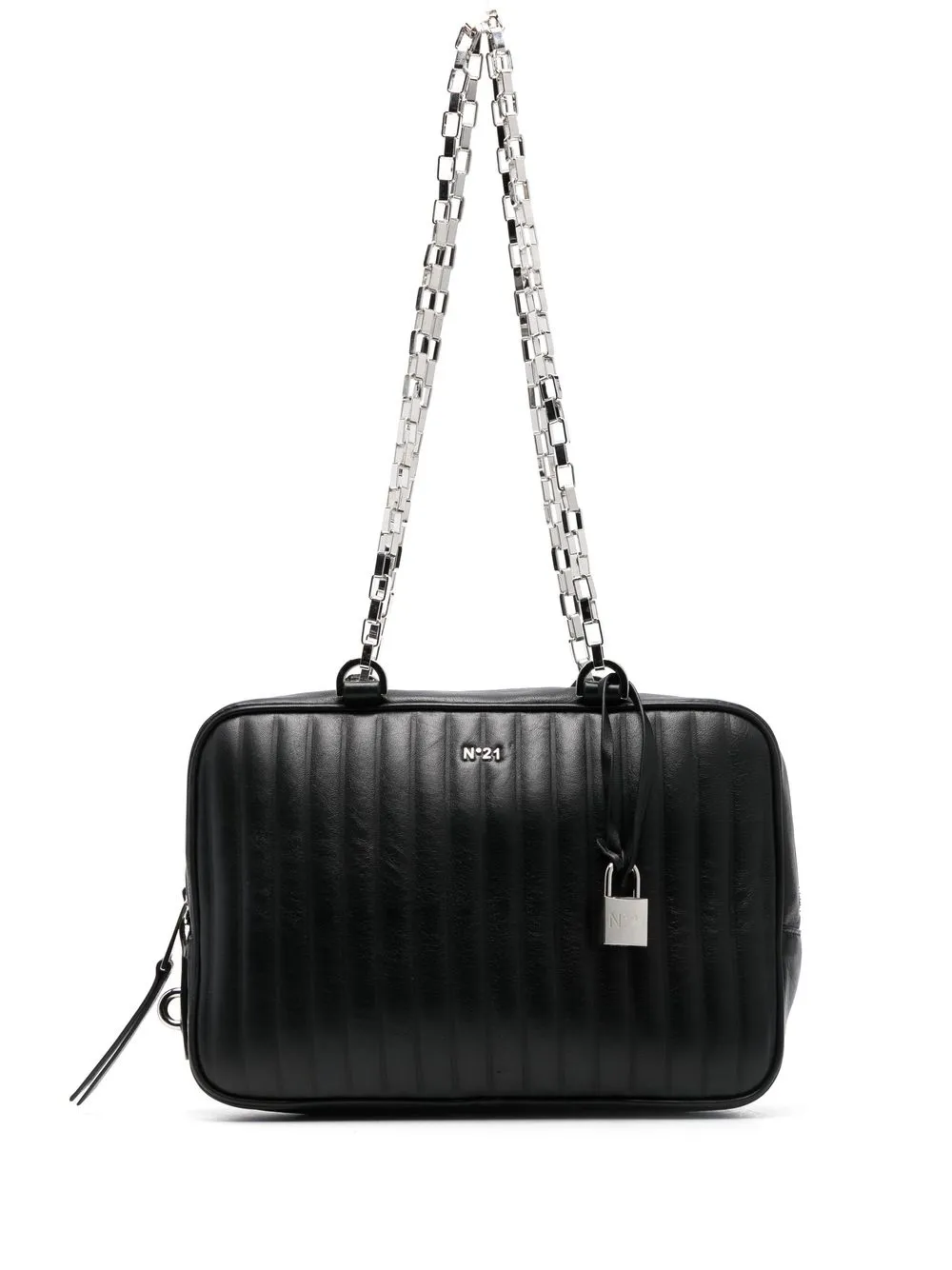 

Nº21 bolsa de hombro con cadena - Negro