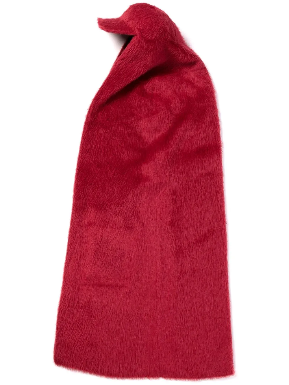 

Raf Simons capa con gorra - Rojo