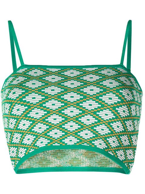 Dodo Bar Or Gestricktes Cropped-Top