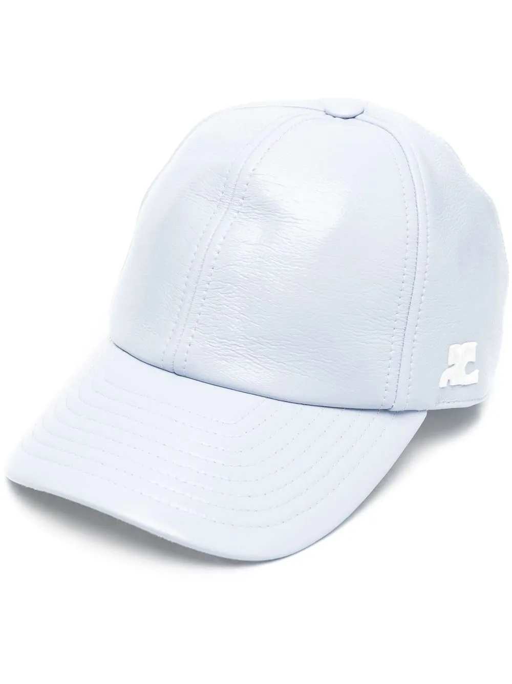 

Courrèges gorra con parche del logo - Azul