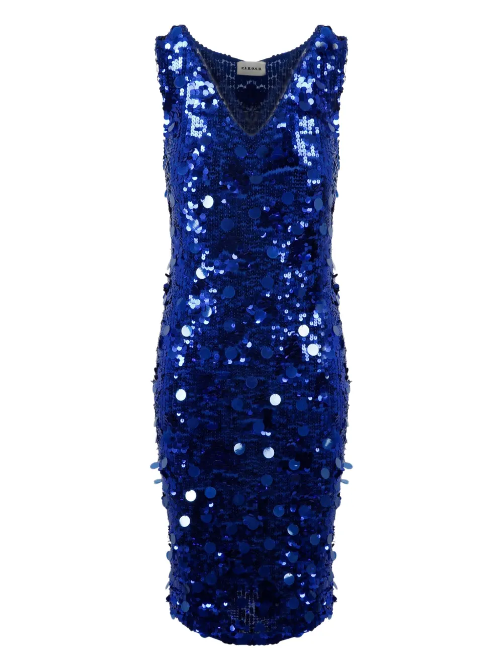 P.A.R.O.S.H. Jurk verfraaid met pailletten Blauw
