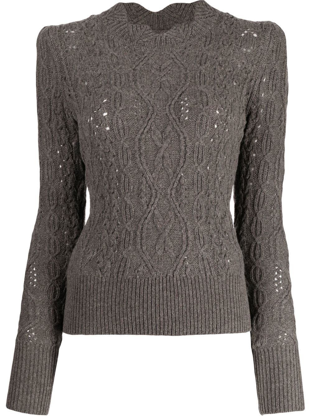 Isabel marant étoile discount tayle cable knit jumper