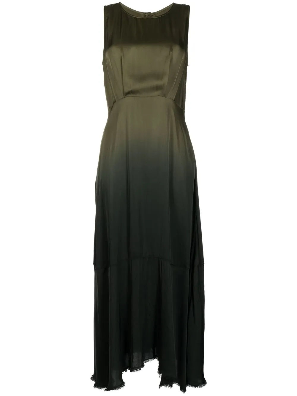 

Raquel Allegra gradient-effect sleeveless dress - Verde